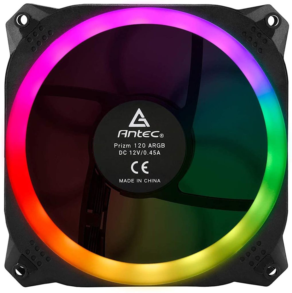 RGB fans: Antec Prism 123